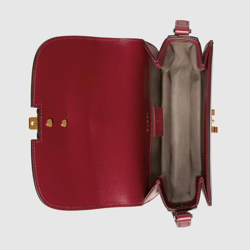 Gucci Sylvie 1969 Mini Shoulder Bag 615965 Red